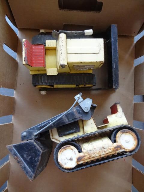 lot 256 image: 2 metal tracked loaders...