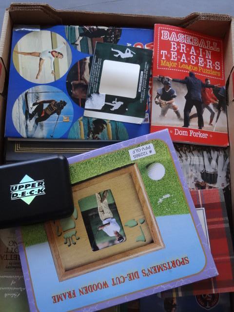 lot 258 image: Misc sports books. 1992 upper deck ...