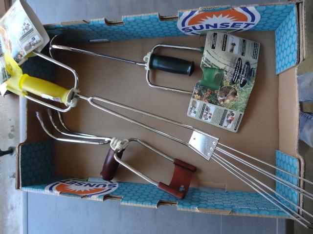 lot 267 image: Misc garden tools. Wrist saver bran...