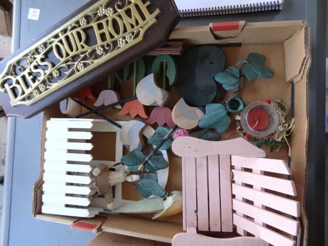 lot 278 image: Misc wood crafts...