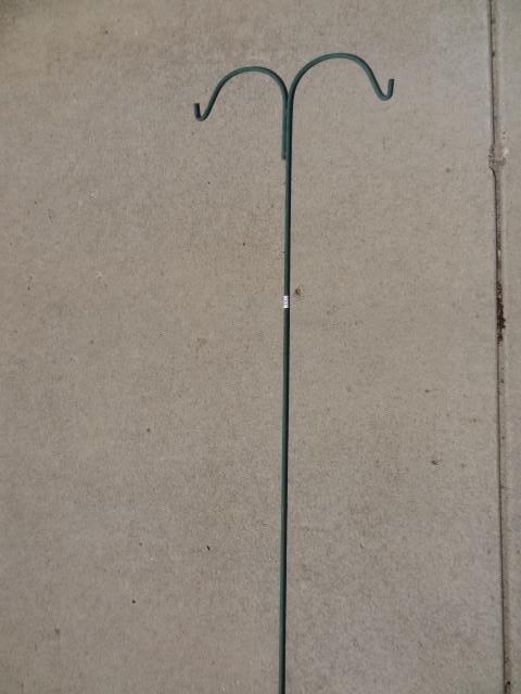 lot 296 image: Metal shepards hook...