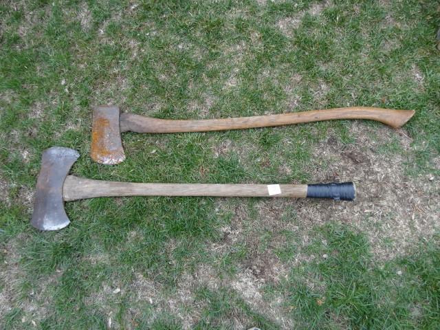 lot 54 image: 2 axes...