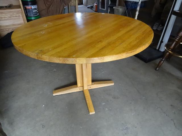 lot 83 image: 42&quot wood kitchen table...