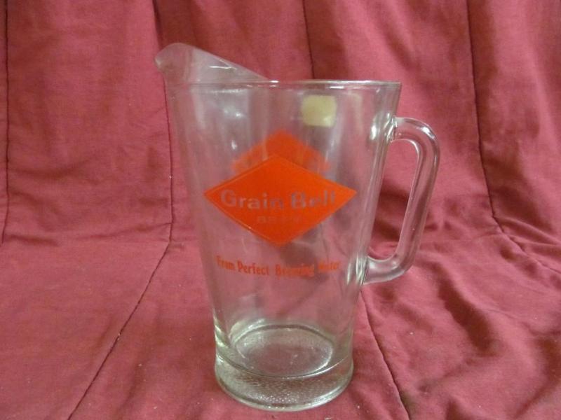 lot 100 image: Grain Belt Pitcher...