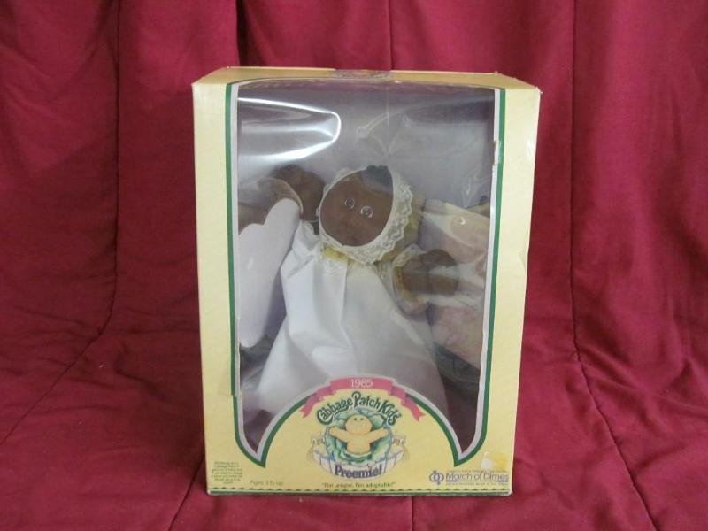lot 106 image: Cabbage Patch Preemie Doll 1985...