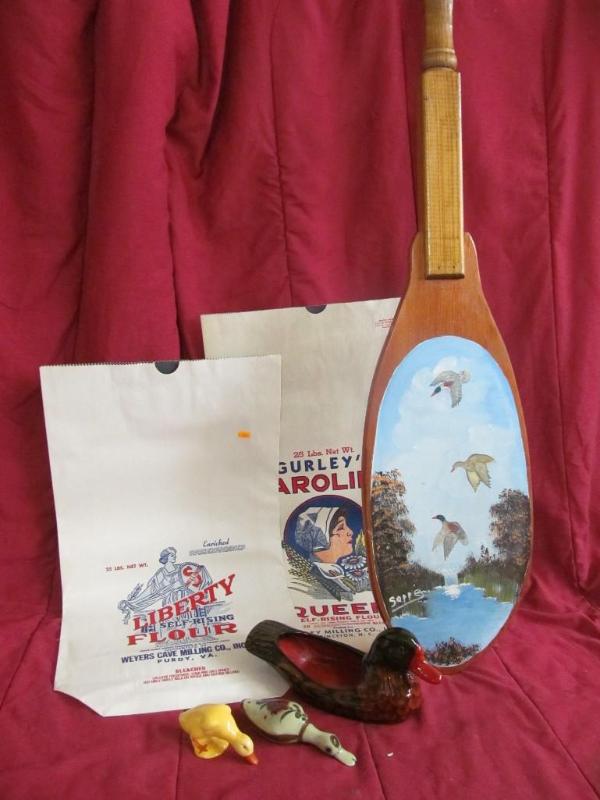 lot 120 image: Hand Painted Nuck Picture on Wood P...
