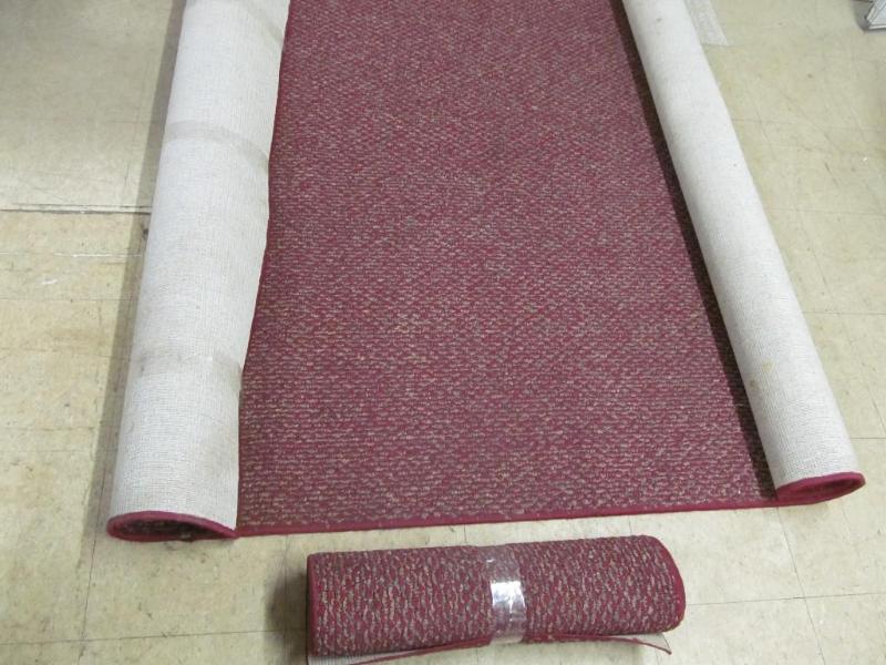 lot 134 image: Area Rug with Matching Runner 60 in...