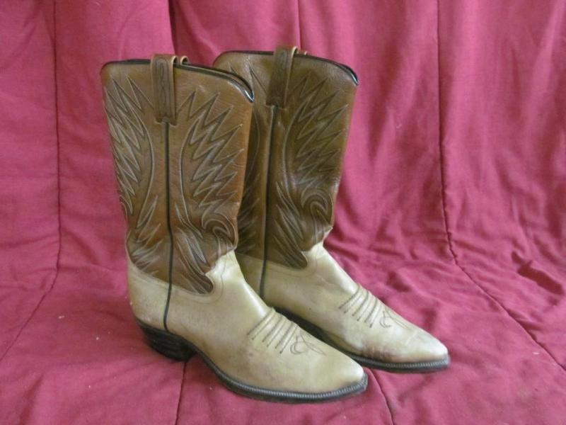lot 142 image: Dan Post Western Boot Size 9D...