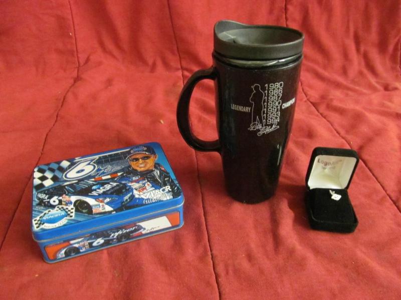lot 161 image: Mug, Necklace #3 Silver, Viagra Tin...