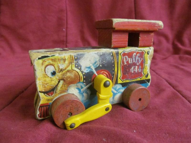 lot 172 image: Puffy 444 Wood Train...