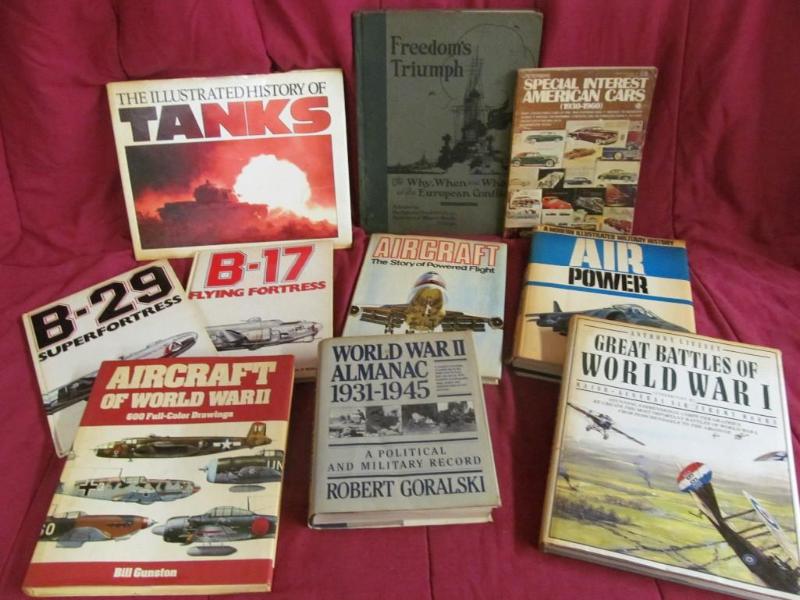 lot 18 image: Books - Vintage Air Craft, Airplane...