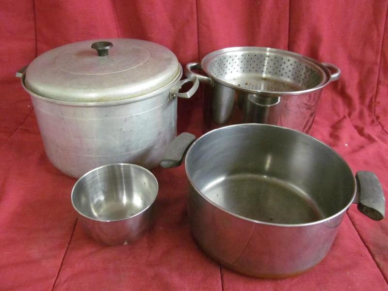 lot 188 image: Kettles, Stock Pot with Cover, Stoc...