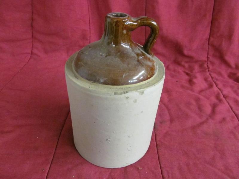 lot 201 image: Crock 1 Gallon Jug...