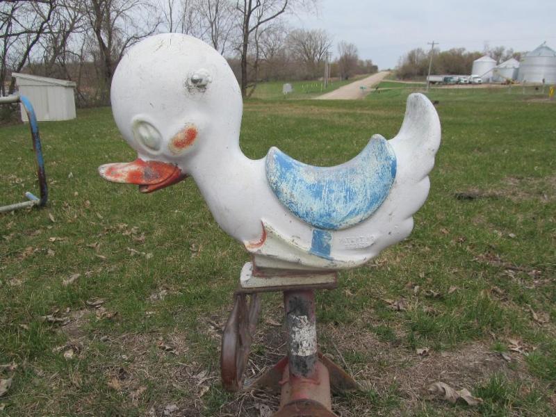 lot 229 image: 3 Saddle Mate Playground Toys - Duc...