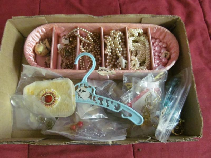 lot 29 image: Jewelry, Box, Childs Hanger, Spoon...