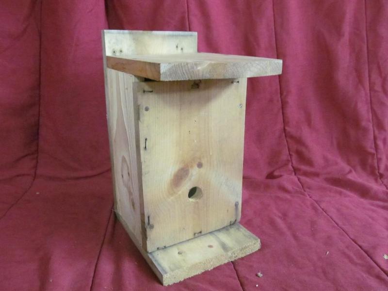 lot 64 image: Wood Bird House...