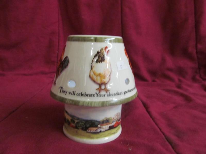 lot 76 image: Day Spring Ceramic Tea Lamp...