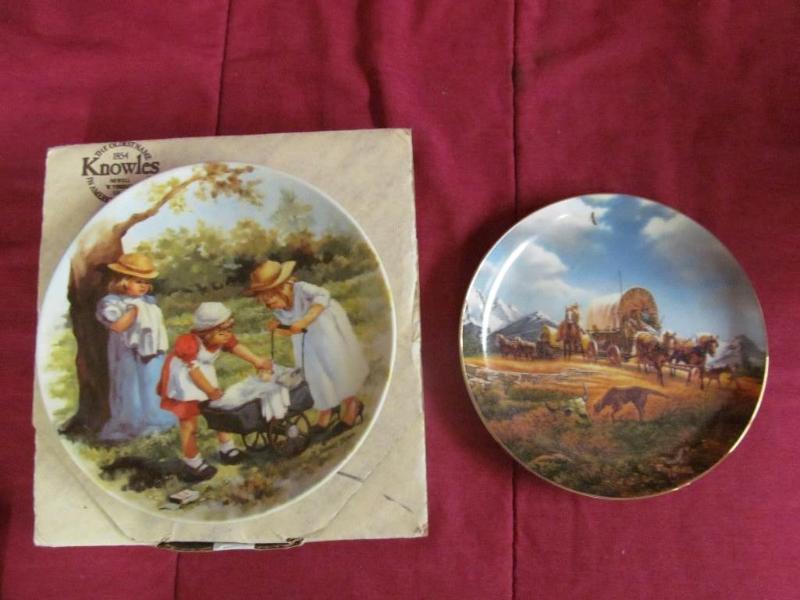 lot 81 image: 2 Decorative Plates - Terry Redlin ...