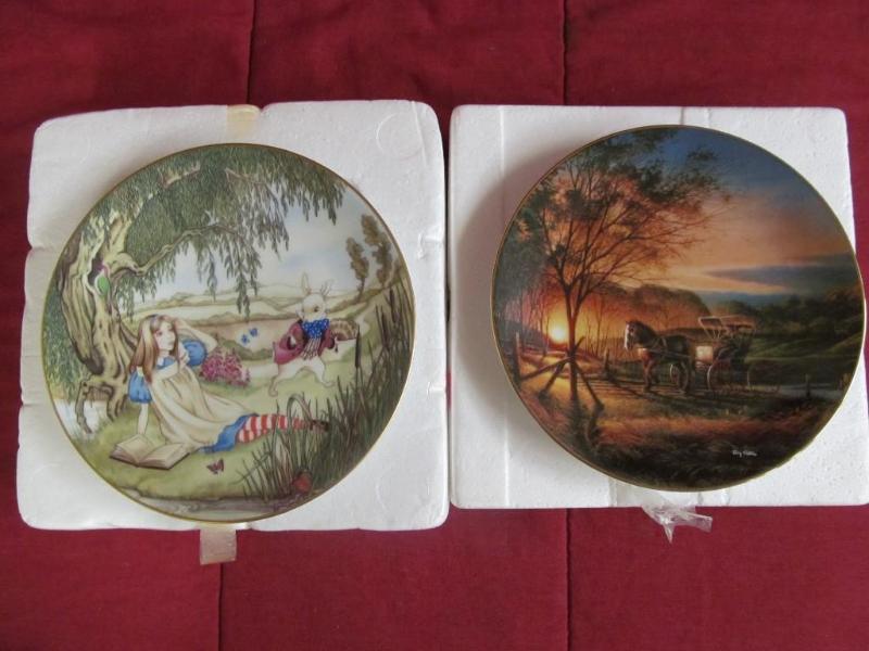 lot 83 image: 2 Decorative Plates - Terry Redlin ...