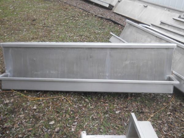 lot 2 image: (1) Stainless Steel Trough from Met...