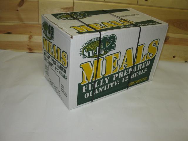 Case of MREs, contains 12 meals, g...