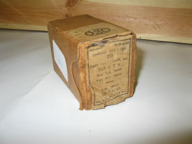 lot 2 image: .303 British Military rifle round b...