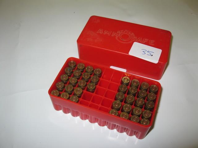 lot 35 image: 30 Cal Luger, UMC handgun ammo, 39 ...