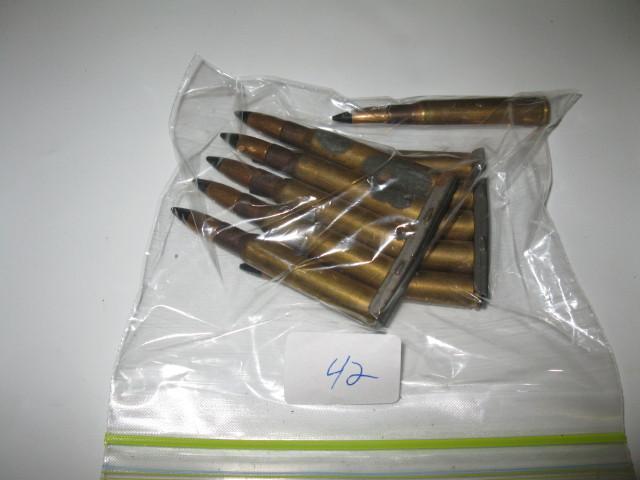 lot 42 image: 30.06, Twin City rifle ammo, 11 rou...