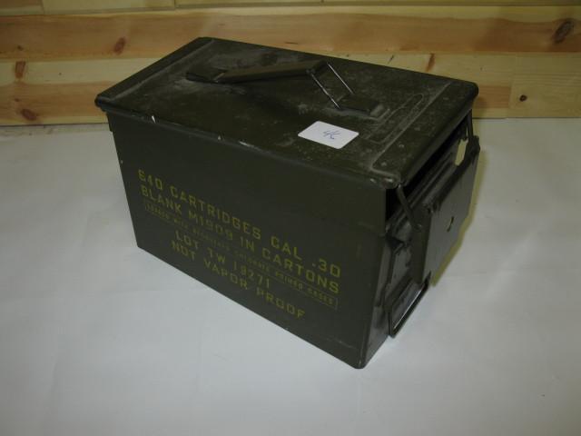 lot 46 image: Ammo Can only...