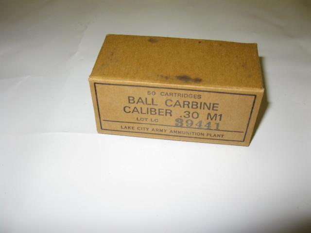 lot 59 image: 30 Cal Carbine, Lake City M1 carbin...