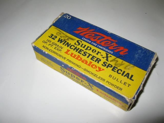 lot 6 image: .32 Win Super X Western rifle round...