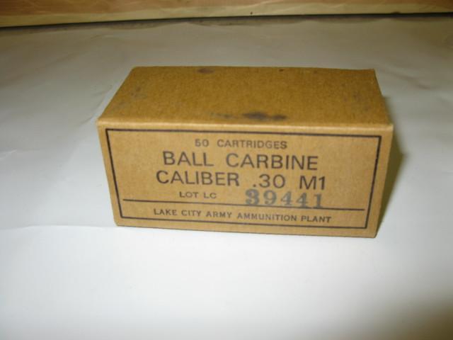 lot 67 image: 38 Cal Carbine, Lake City M1 carbin...