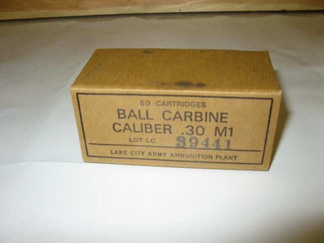 lot 68 image: 30 Cal Carbine, Lake City M1 carbin...