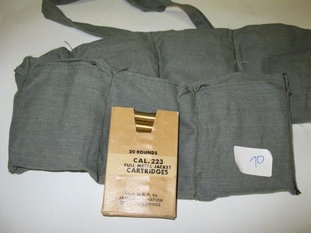 lot 70 image: .223, in bandolier on 10 round D cl...