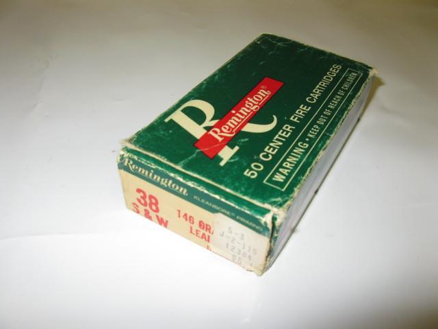 lot 79 image: 38 SW, 146 Gr lead handgun ammo, 50...