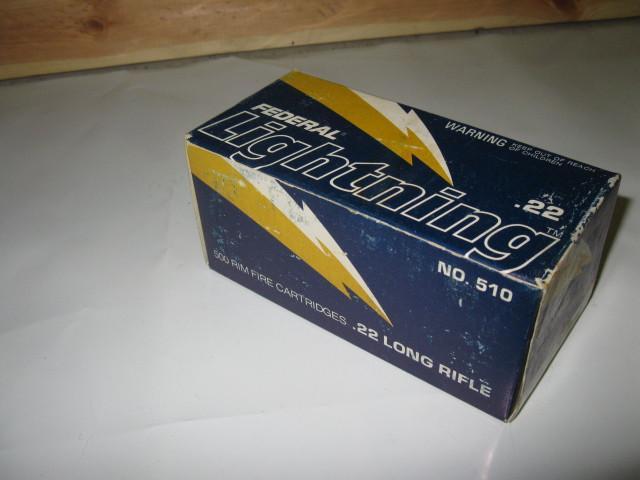 lot 89 image: 22 LR, Federal Lightning High Veloc...