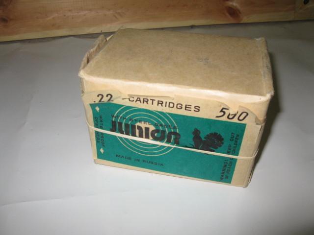 lot 94 image: 22 LR, Steel case, made in Russia, ...