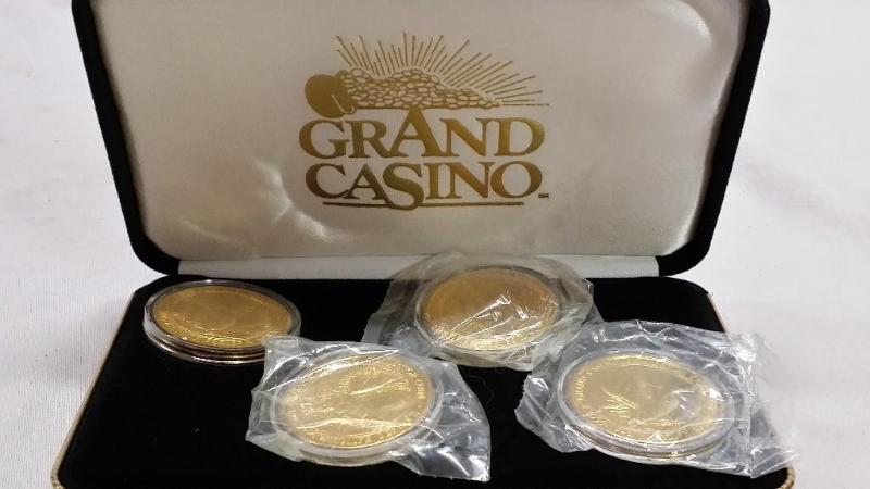 Set of 4 Grand Casino Commemorative...
