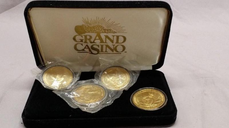 Set of 4 Grand Casino Wildlife Seri...