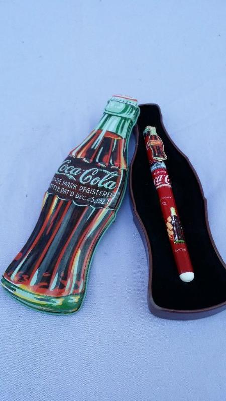 Bottle shaped Tin with Gift Pen ins...