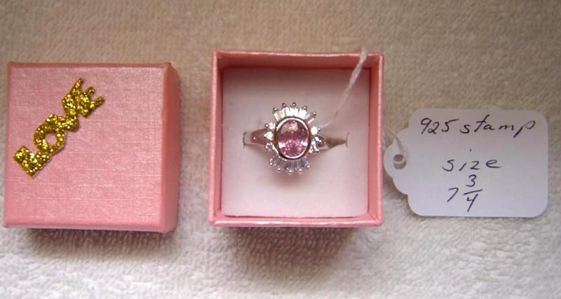 This is a ladies ring size 7 34 an...