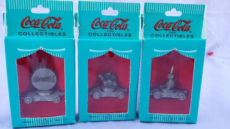 3 Pewter Collectibles In Boxes.&nbs...