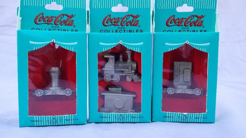 3 Pewter Collectible In Boxes.&nbsp...