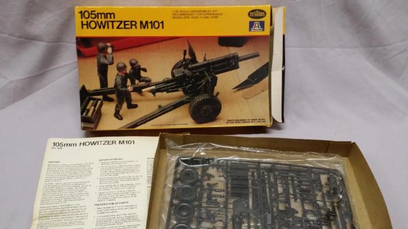 105mm Howitzer M101 Model 135 scal...