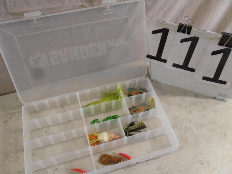 lot 111 image: Plastic Organizer Full Of Assorted ...