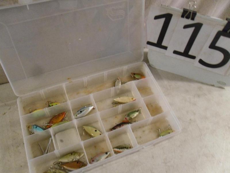 lot 115 image: Plastic Organizer Full of Assorted ...