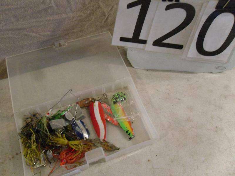 lot 120 image: Plastic Organizer Full of Assorted ...