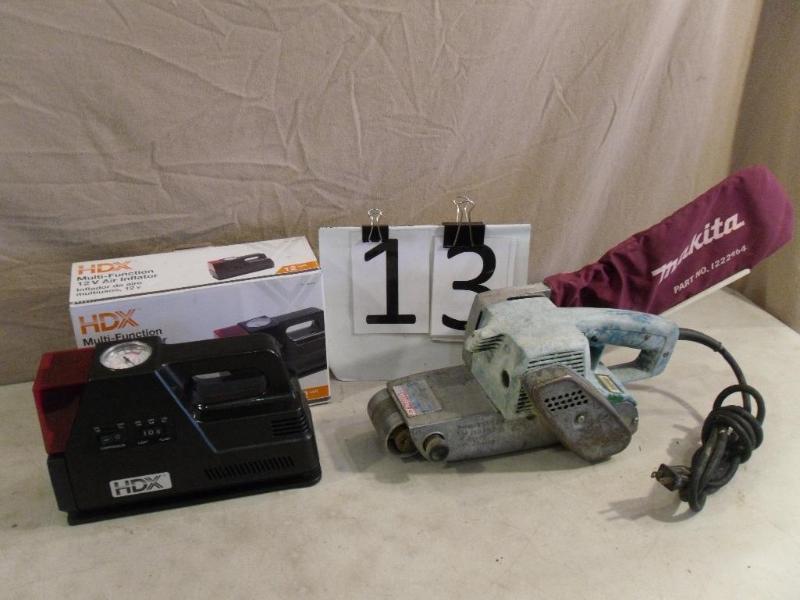 lot 13 image: Makita Belt Sander. Tested and Work...