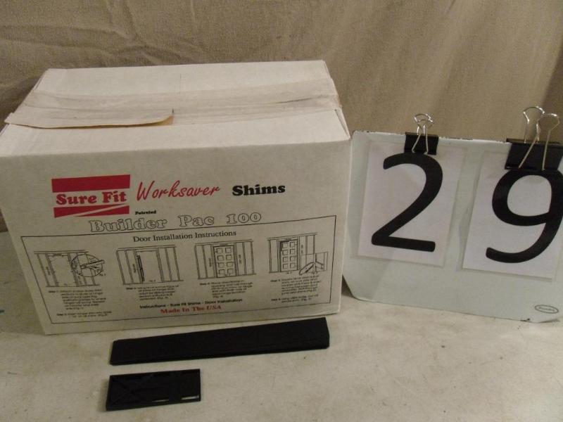 lot 29 image: Box of New Sure Fit&nbspWorksaver&...