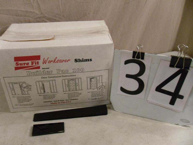 lot 34 image: Box of New Sure Fit&nbspWorksaver&...